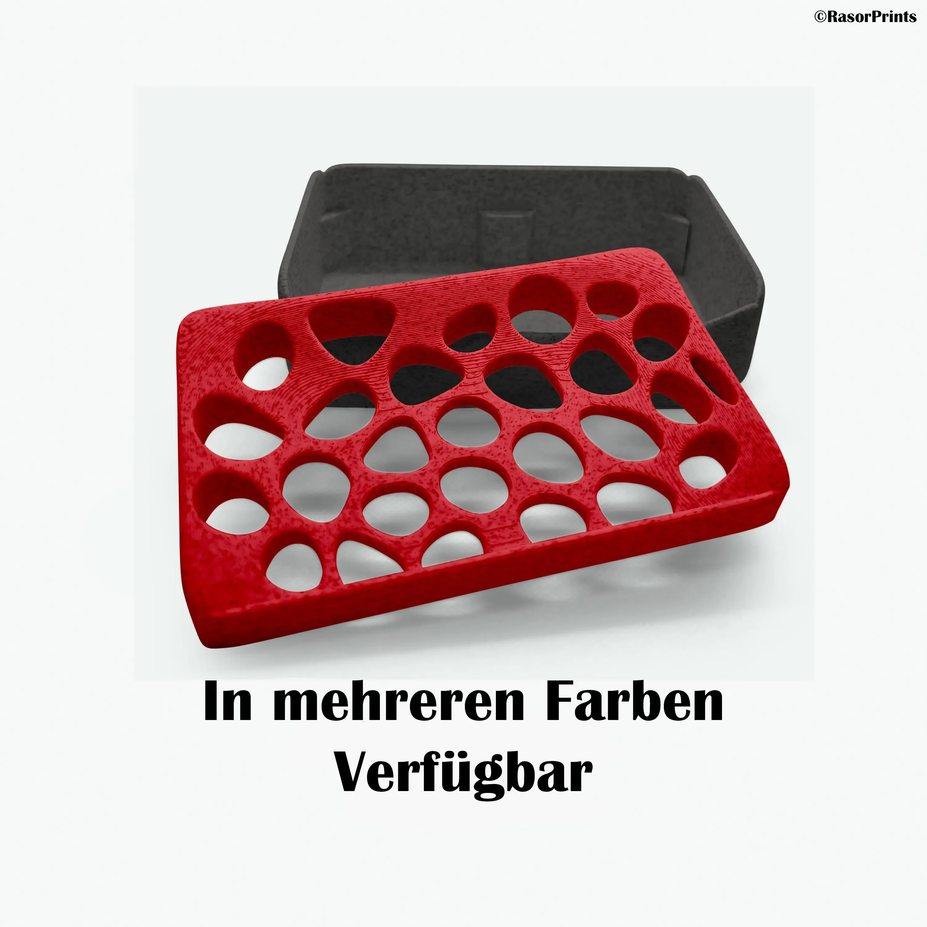 Seifenschale, verschiedene Farben, Seifenablage, Seifenteller, 3D Druck, 3D Print, für Dusche oder Waschbecken