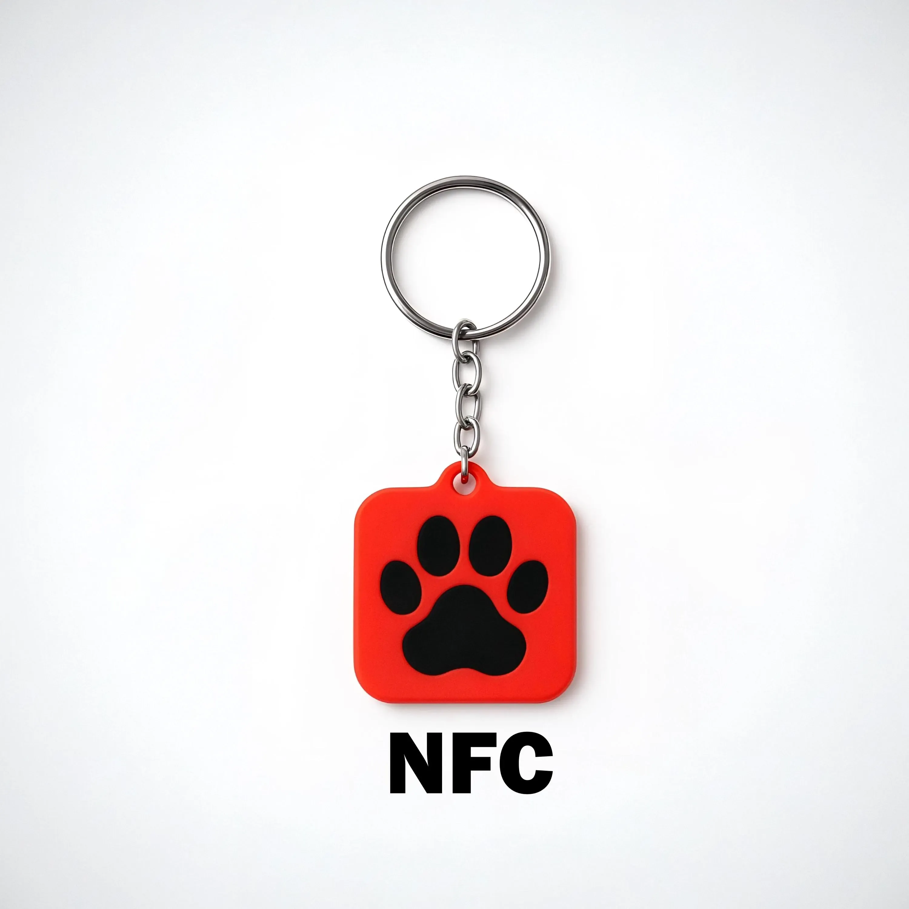 Personalisierter NFC Tieranhänger – 3D-gedruckter Hundemarke / Katzenanhänger mit Online-Profil – Smart Haustiermarke