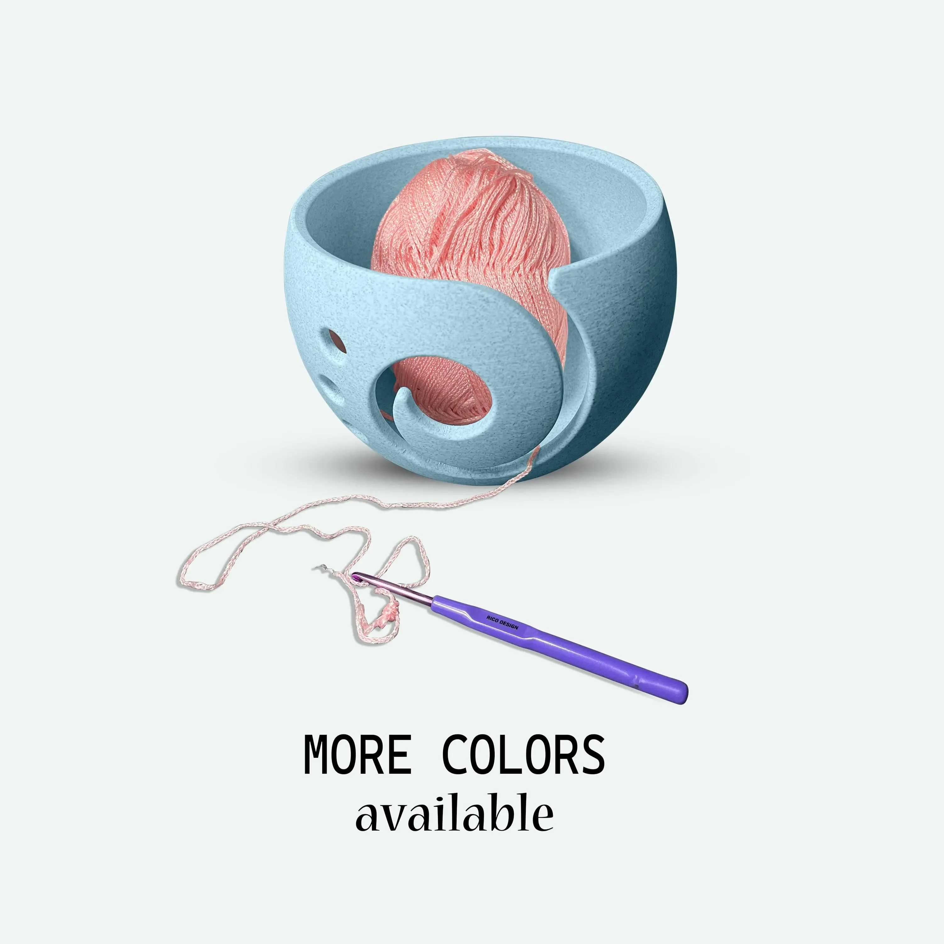 Handgemachte Garnschale | Wollschale zum Häkeln & Stricken | Yarn Bowl | Wollhalter | 3D Gedruckte Garnhalterung | In verschiedenen Farben